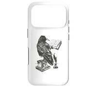 The Raven Book and inkwell & quill pen Edgar Allan Poe Meme Case for iPhone 17 Pro