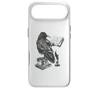The Raven Book and inkwell & quill pen Edgar Allan Poe Meme Case for iPhone Air