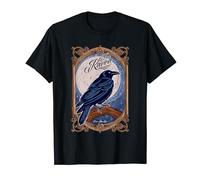 The Raven, Edgar Allen Poe, gothic poem, blackbirds & Crows T-Shirt