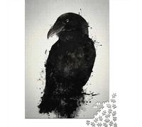 The Raven Jigsaw Puzzle for Adults, 1000 Pieces, 70x50cm/1000pcs, Quiet Home Activity, Weekend Downtime And Puzzle Lovers