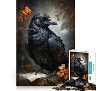 The Raven Scholar Teenagers Puzzles 1000 Piece Jigsaws Boost Recall Relax Time Accurate Edge Amazing Present (38x52cm)