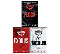 The Ravenhood Series By Kate Stewart 3 Books Collection Set (Flock, Exodus, The Finish Line)