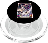 The Reader Funny Tarot Card Women Book Lover Librarian Read PopSockets PopGrip for MagSafe
