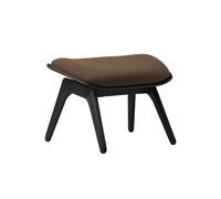 The Reader Ottoman Black Oak/Mocca