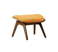 The Reader Ottoman Dark Oak/Tangerine