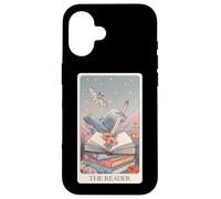 The Reader Tarot Card Aesthetic Moth Sword Romantasy Book Case for iPhone 16