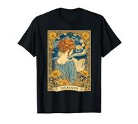 The Reader Tarot Card Book Dragon Romantasy Fantasy Bookish T-Shirt