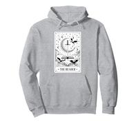 The Reader Tarot Card Bookworm Books Lover Dragon Librarians Pullover Hoodie