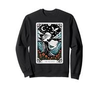 The Reader Tarot Card Bookworm Books Lover Dragon Librarians Sweatshirt