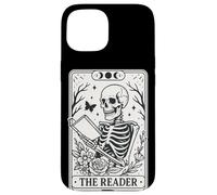 The Reader Tarot Card Gothic Dark Academia Book Reading Case for iPhone 15