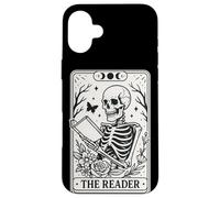 The Reader Tarot Card Gothic Dark Academia Book Reading Case for iPhone 16 Plus