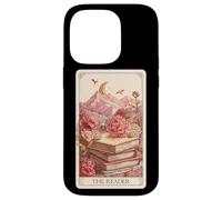 The Reader Tarot Card Romantasy Book Dragon Funny Bookish Case for iPhone 14 Pro
