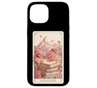 The Reader Tarot Card Romantasy Book Dragon Funny Bookish Case for iPhone 15