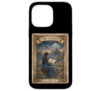 The Reader Tarot Card Romantasy Dragon Fantasy Book Lover Case for iPhone 14 Pro Max