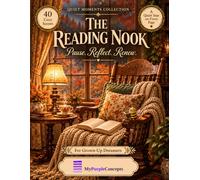 The Reading Nook: Quiet Moments Collection: An Adult Coloring Book of 40 Cozy Scenes with Hidden Stars