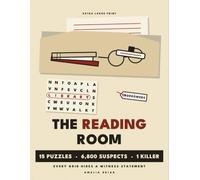The Reading Room: An Extra Large Print Whodunit Word Search for Adults and Seniors: 6,800 Suspects, 15 Puzzles, One Killer - Every Grid Hides a Witness Statement (Ledger Press Case Files)