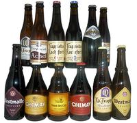 The Real Ale Store Trappist Ale Selection with Trappist Glass