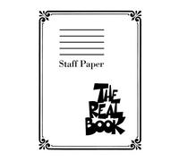 The Real Book - Staff Paper | 400 Pages of Perforated Manuscript Paper with 9 Staves Per Page | Ideal for Composers Songwriters and Music Students | Hal Leonard Sheet Music Notebook