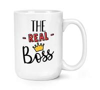 The Real Boss 15oz Large Mug Cup