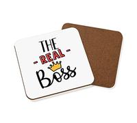 The Real Boss Coaster Drinks Mat