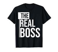 The Real Boss - Hers and His Matching Couples Valentines Day T-Shirt