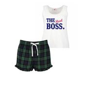 The Real Boss Pyjama Set 60 SECOND MAKEOVER Green XS