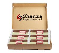 The Real Candy Co. Assorted Fudgee, Nougaat & Peanut Britle Bars - Rum & Raisin Fudge, Vanilla Fudge, Chocolate Mint Nougat & Salted Caramel Peanut Brittle (6 Bars, Choc Mint Nougat)