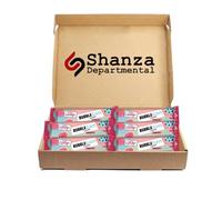 The Real Candy Co. Assorted Fudgee & Nougt Bars 130g Each - Clotted Cream Fudgee, Fudge Ice, Bubblegum Nougat & Triple Nougaat - Sweet Treats for Kids & Adults (6 Bars, Bubblegum Nougat)