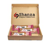 The Real Candy Co. Assorted Fudgee & Nougt Bars 130g Each - Clotted Cream Fudgee, Fudge Ice, Bubblegum Nougat & Triple Nougaat - Sweet Treats for Kids & Adults (3 Bars, Fudge Ice)