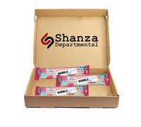 The Real Candy Co. Assorted Fudgee & Nougt Bars 130g Each - Clotted Cream Fudgee, Fudge Ice, Bubblegum Nougat & Triple Nougaat - Sweet Treats for Kids & Adults (3 Bars, Bubblegum Nougat)