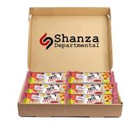 The Real Candy Co. Nougt & Coconunt Ice Bars - Assorted Flavors 130g Each - Coconut Ice, Pink & White, Peanut Nougat, Tutti Frutti - Delicious Sweet Treats Kids & Adults (6 Bars, Tutti Frutti)