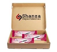 The Real Candy Co. Nougt & Coconunt Ice Bars - Assorted Flavors 130g Each - Coconut Ice, Pink & White, Peanut Nougat, Tutti Frutti - Delicious Sweet Treats Kids & Adults (3 Bars, Pink & White Nougat)