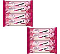 The Real Candy Co. Pink & White Nougat Bars 130g (8x Bars)