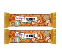 The Real Candy Co. Salted Caramel Peanut Brittle Bars 100g (2x Bars)