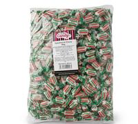 The Real Candy Co Spearmint Chews 3kg Bulk Bag - Individually Wrapped Chewy Mint Sweets | Great for Sharing, Party Bags and Sweet Bowls