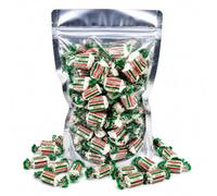 The Real Candy Co Spearmint Chews 500g Individually Wrapped Mint Sweets