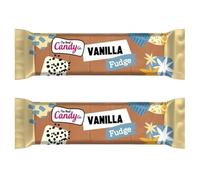 The Real Candy Co. Vanilla Fudge Bar 130g (2x Bars)