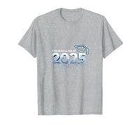 The Real Class of 2025: Future Graduate Celebration T-Shirt, Men, Heather Grey, S