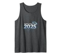 The Real Class of 2025: Future Graduate Celebration Tank Top, Men, Dark Heather Grey, S