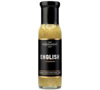 The Real Condiment Company English Dressing 240g Bottle, Mustard, Herbs and Honey Sauce Perfect for Salads, Fish and Meat, British Made, Vegetarian and Gluten Free