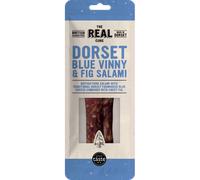 The Real Cure Dorset Blue Vinny & Fig Salami - Whole 150G