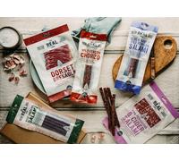 The Real Cure - Father's Day Charcuterie Letterbox - A Wonderful Selection Of Award-Winning Cured Meat, Presented In A Handy Letterbox