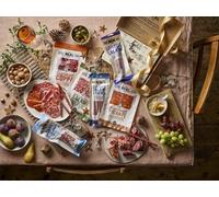 The Real Cure - Festive Cured Meat Letterbox - Artisan Christmas Charcuterie Hamper - Christmas Cured Meat Selection - Gourmet Charcuterie Gift Box - Foodie Gift for Men and Women