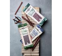 The Real Cure Mixed Snacking Salami Bundle - High Protein British Meat Snacks - Wild Venison Beer Sticks, Beef Snacking Salami & Black Truffle Snacking Salami - 3 Pack