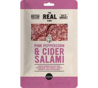 The Real Cure Pink Peppercorn & Cider Salami - Sliced 55G