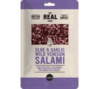 The Real Cure Sloe & Garlic Wild Venison Salami - Sliced 55G
