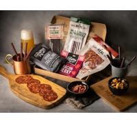 The Real Cure X Snaffling Pig Snacking Box - Charcuterie Cured Meat Snacking Selection Gift Box