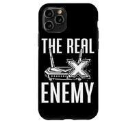 The Real Enemy Lag Funny Gamer Gaming Video Games Humor Case for iPhone 11 Pro