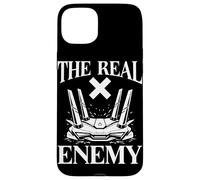 The Real Enemy Lag Funny Gamer Gaming Video Games Humor Case for iPhone 15 Plus