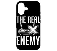The Real Enemy Lag Funny Gamer Gaming Video Games Humor Case for iPhone 17